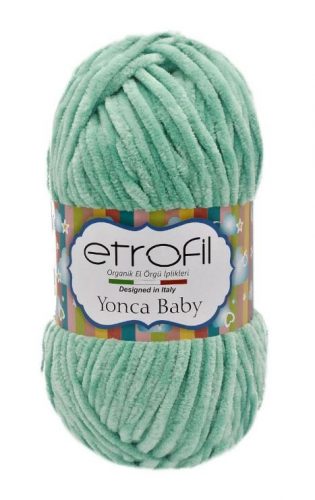 Etrofil Yonca Baby plüss, zsenília fonal 70411 Világos zöld