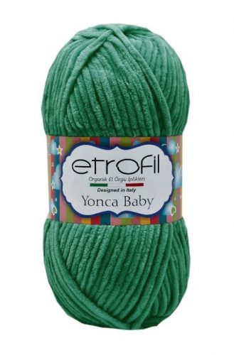 Etrofil Yonca Baby plüss, zsenília fonal 70476 Világos zöld