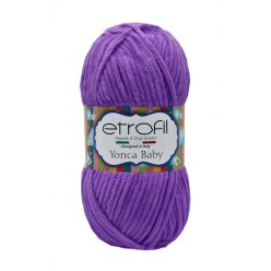   Etrofil Yonca Baby plüss, zsenília fonal 70608 Világos lila