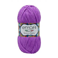 Etrofil Yonca Baby plüss, zsenília fonal 70610 Lila