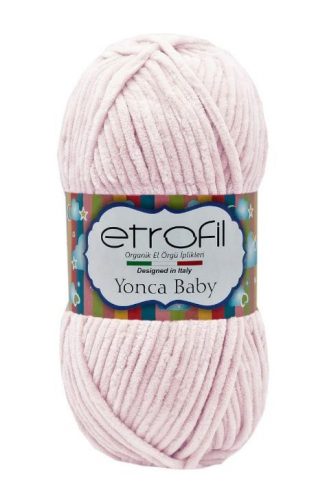 Etrofil Yonca Baby plüss, zsenília fonal 70650 Világos lila