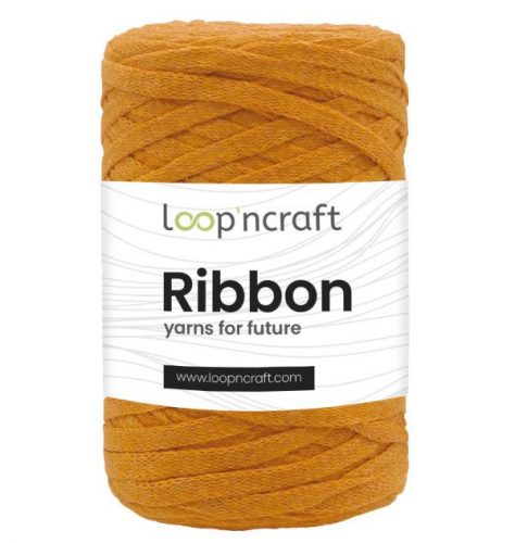 Loop'ncraft Ribbon szalagfonal 25-31 Mustár