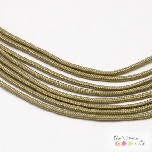 Paracord zsinór 2mm - khaki 5m