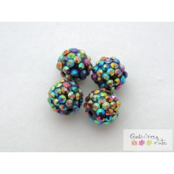 Shamballa strassz gyöngy 3db/cs - multicolor SHGY21