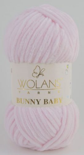 Wolans Bunny Baby plüss fonal 1004 Halvány rózsa