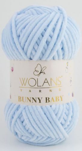 Wolans Bunny Baby plüss fonal 1011 Világoskék