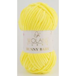 Wolans Bunny Baby plüss fonal 1014 Sárga