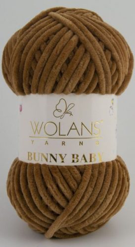 Wolans Bunny Baby plüss fonal 1019 Barna