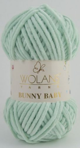 Wolans Bunny Baby plüss fonal 1023 Menta zöld