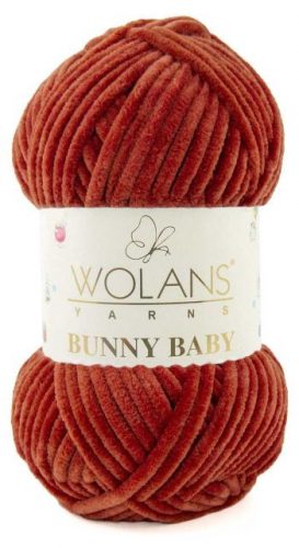 Wolans Bunny Baby plüss fonal 1027 Terrakotta