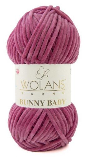 Wolans Bunny Baby plüss fonal 1031 Rózsa