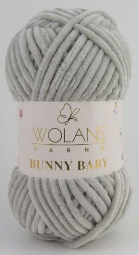 Wolans Bunny Baby plüss fonal 1033 Halvány szürke