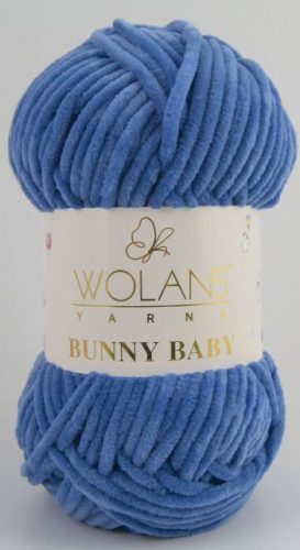 Wolans Bunny Baby plüss fonal 1035 Királykék