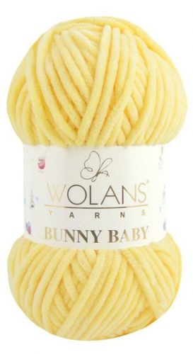 Wolans Bunny Baby plüss fonal 1044 Vanília