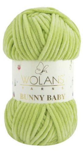 Wolans Bunny Baby plüss fonal 1046 Pisztácia