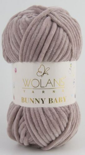 Wolans Bunny Baby plüss fonal 1053 Sötét púder