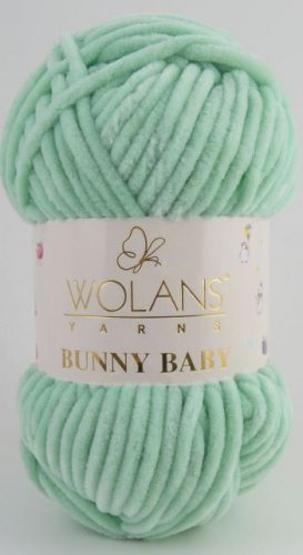 Wolans Bunny Baby plüss fonal 1057 Sötét menta