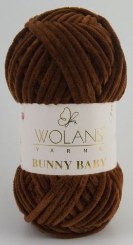 Wolans Bunny Baby plüss fonal 1060 Gesztenye