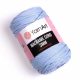 Yarn art macrame cord fonal 3mm 760 világos kék