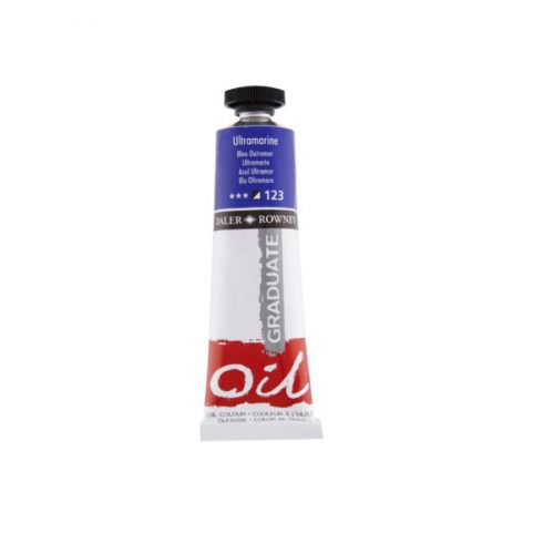 Daler-Rowney GRADUATE olajfesték 123 ultramarinkék 38ml