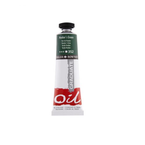 Daler-Rowney GRADUATE olajfesték 352 hooker zöld 38ml