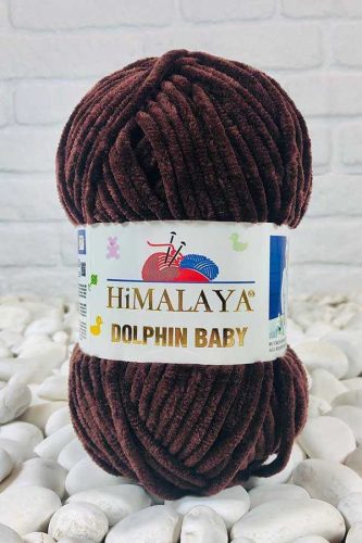 Himalaya Dolphin baby zsenília fonal 80336 sötét barna