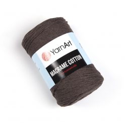 Yarn art macrame cotton fonal 2mm 769 sötétbarna