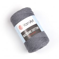 Yarn art macrame cotton fonal 2mm 774 szürke