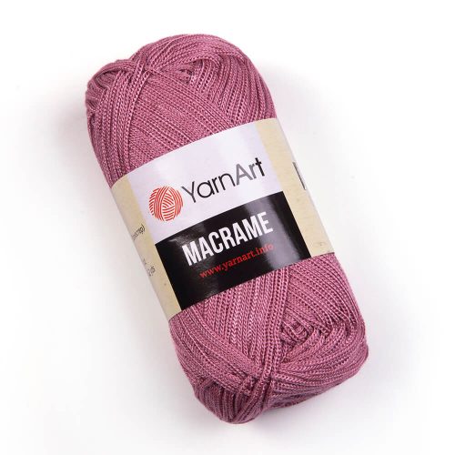 Yarn art macrame fonal 1.5mm 141 mályva