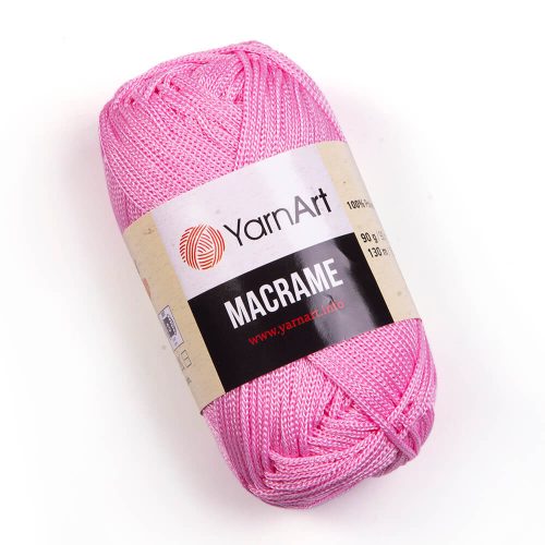 Yarn art macrame fonal 1.5mm 147 rózsaszín