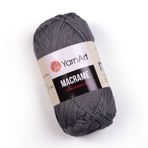 Yarn art macrame fonal 1.5mm 159 Sötét szürke