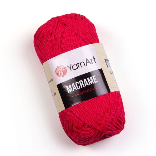 Yarn art macrame fonal 1.5mm 163 piros