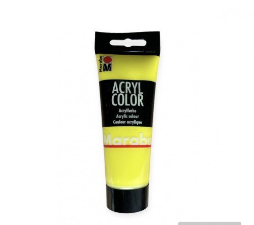 Marabu Color akrilfesték 100ml 019 - sárga