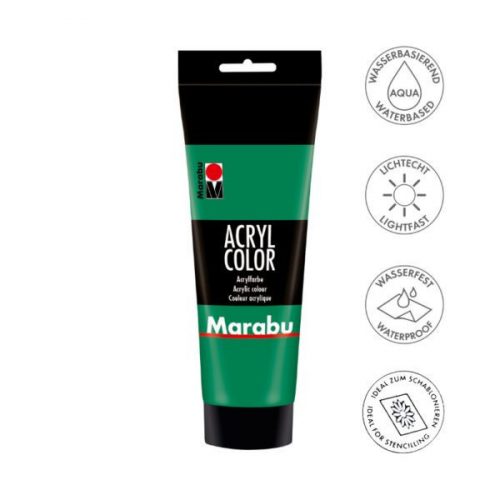 Marabu Color akrilfesték 100ml 067 Telt zöld