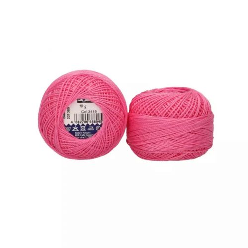 Puppets Perle hímzőfonal 10g - 03416 pink