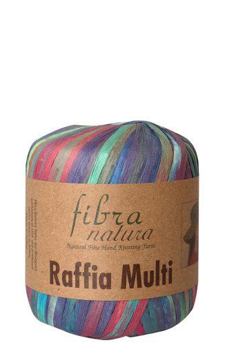 Fibra natura, Raffia fonal 117-14 - multi