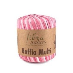 Fibra natura, Raffia fonal 117-16 - pink