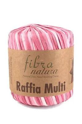 Fibra natura, Raffia fonal 117-16 - pink