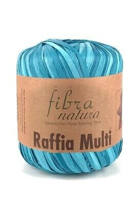 Fibra natura, Raffia fonal 117-21 - kék