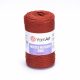 Yarn art twisted 3mm macrame kifésülhető fonal 785 rozsdabarna