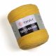 Yarn art twisted 5mm macrame kifésülhető fonal 764 sárga